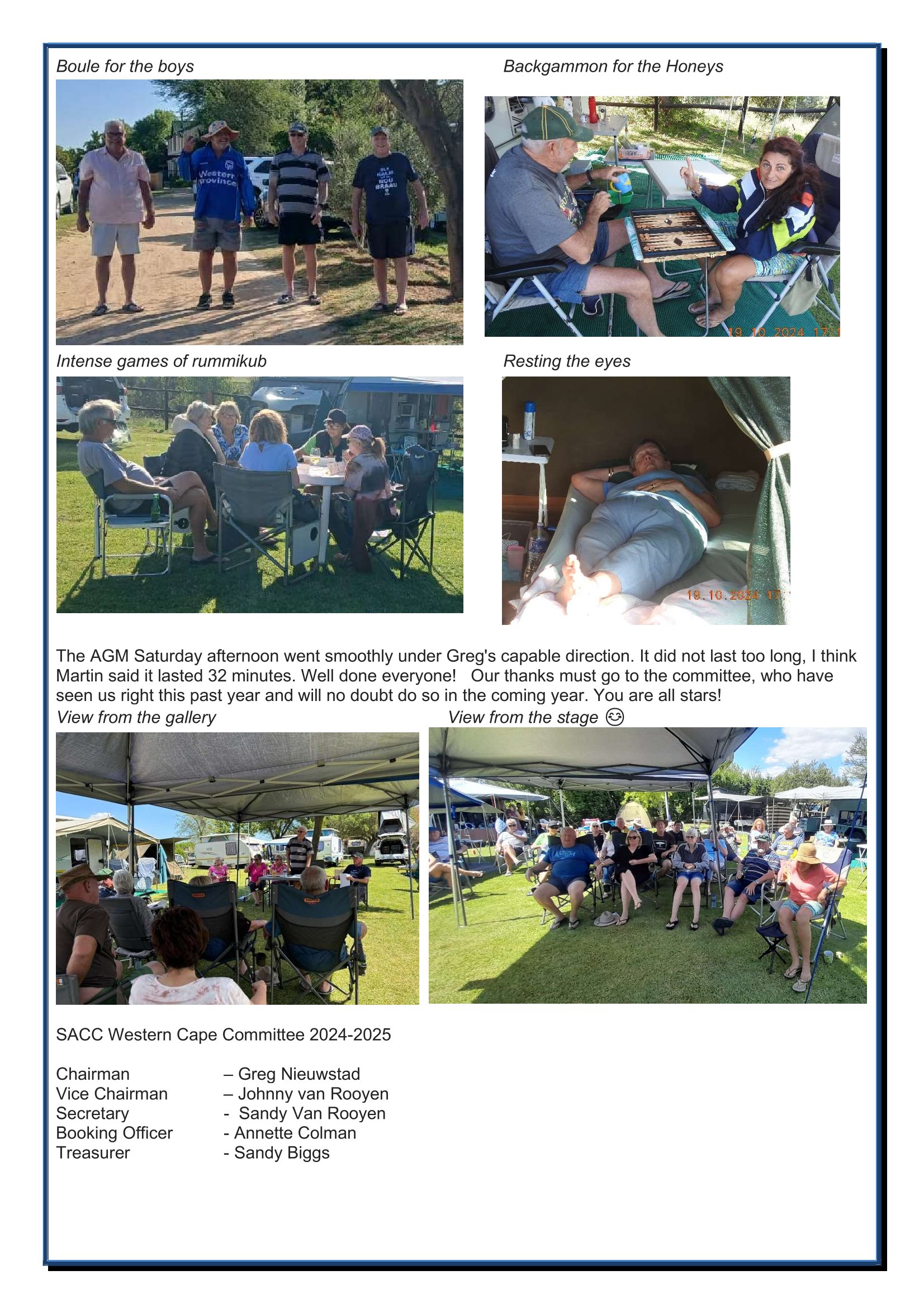 campers chatter - 2024-10-3