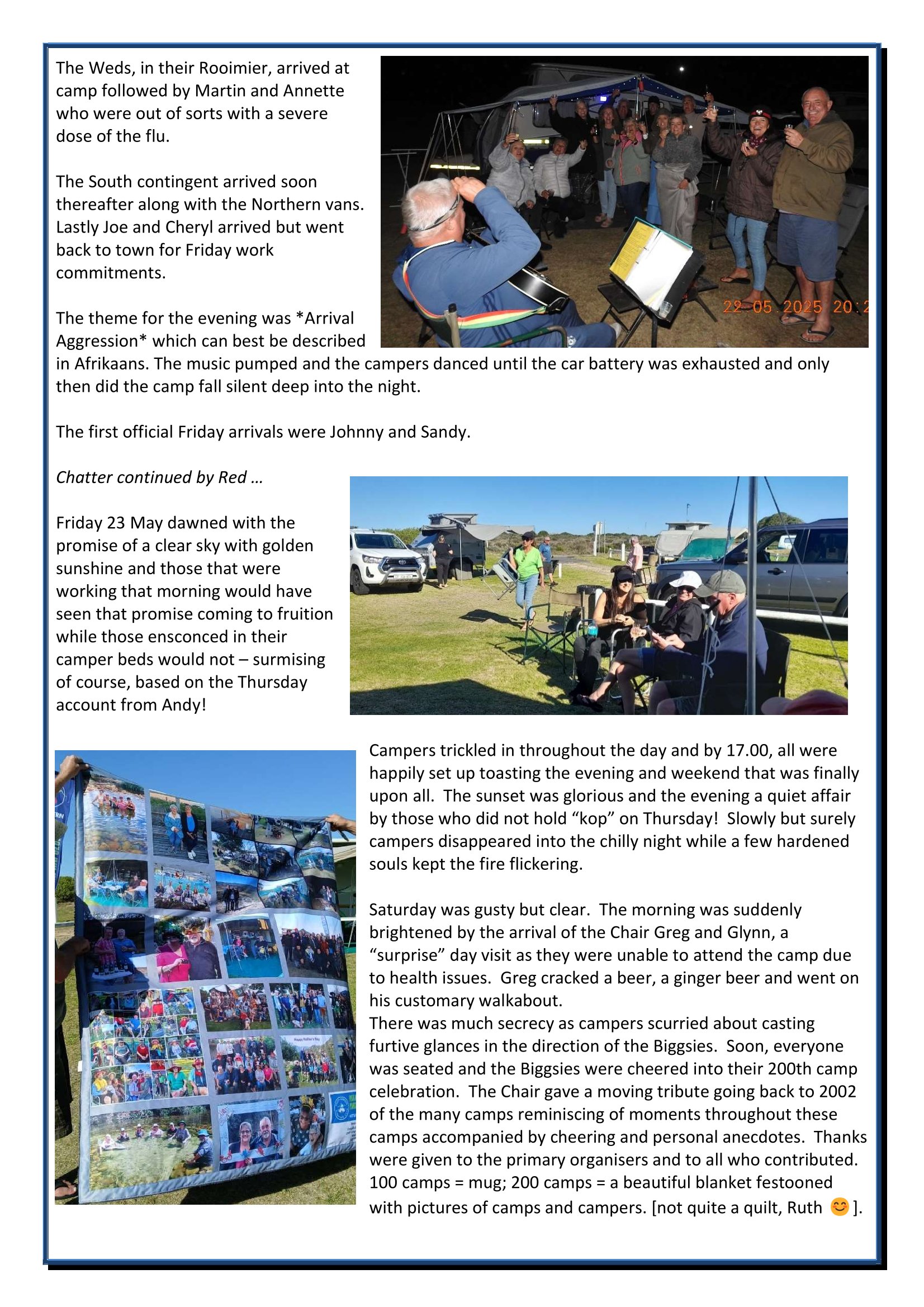 CAMPERS CHATTER - 2025-05-2