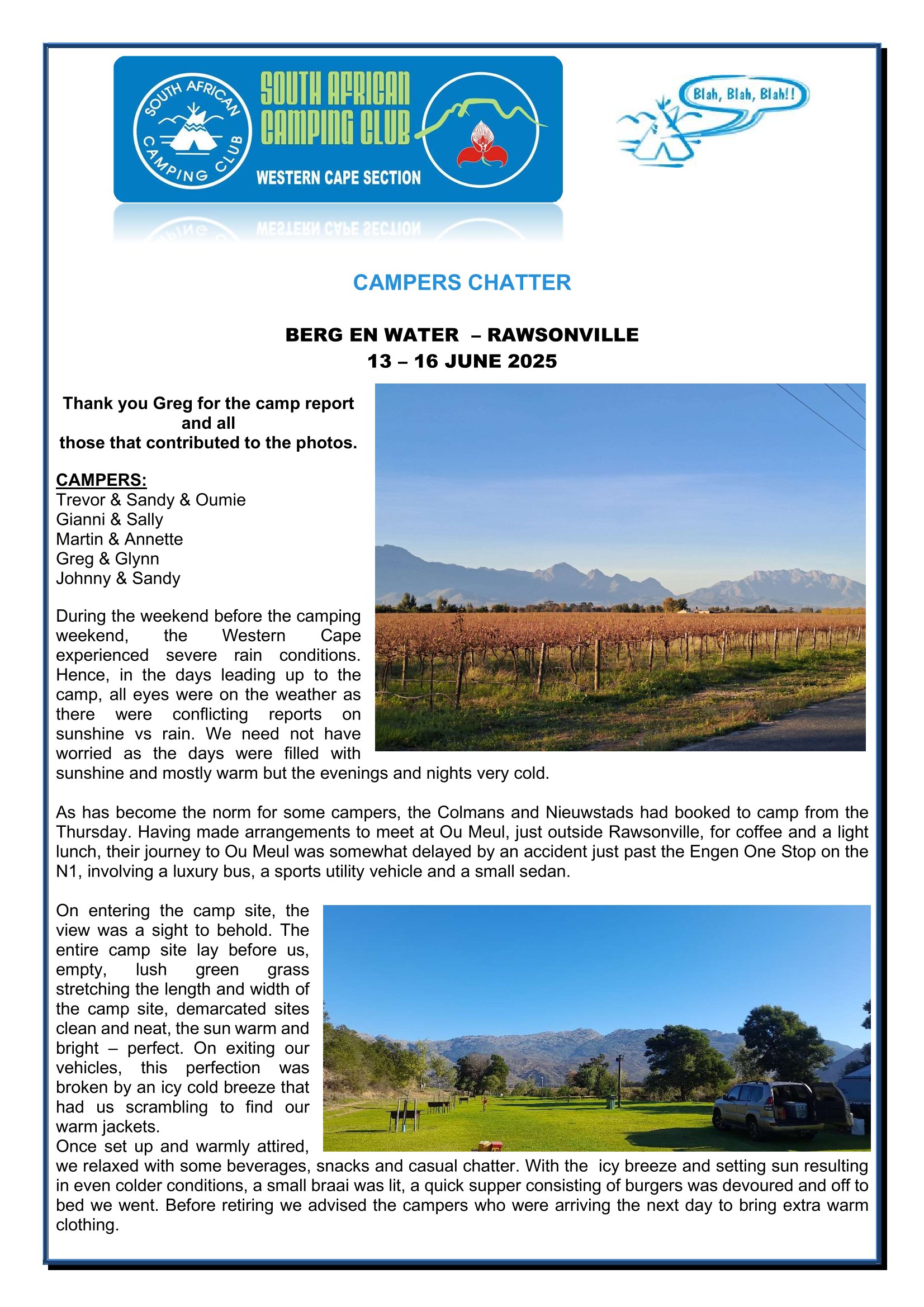 CAMPERS CHATTER - 2025-06-1