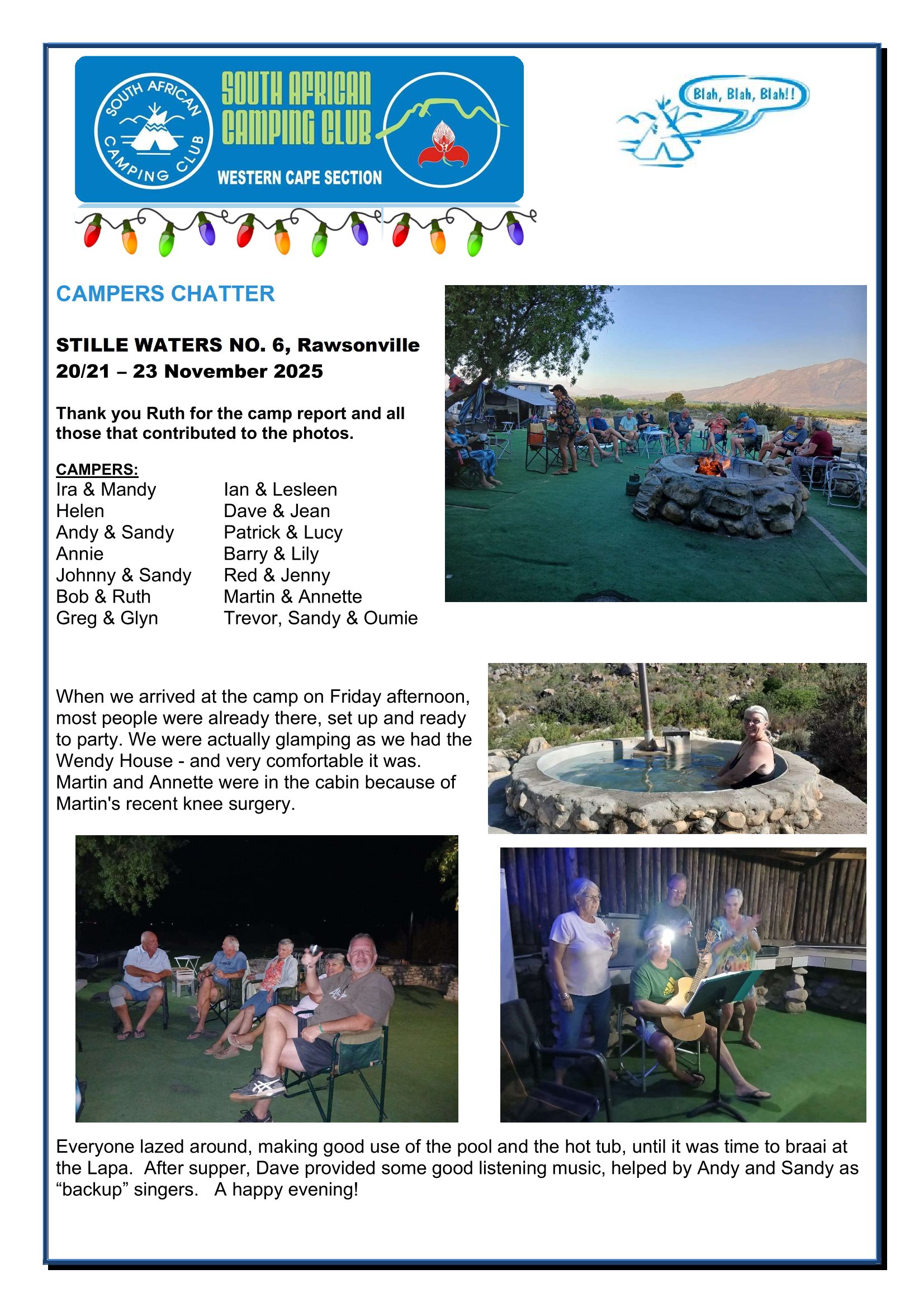 CAMPERS CHATTER - 2025-11-1