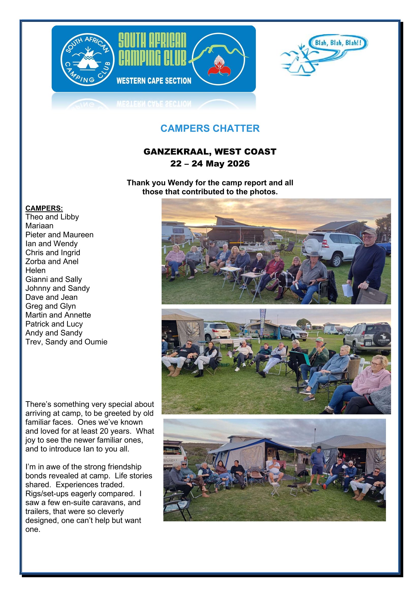 CAMPERS CHATTER - 2026-05-1