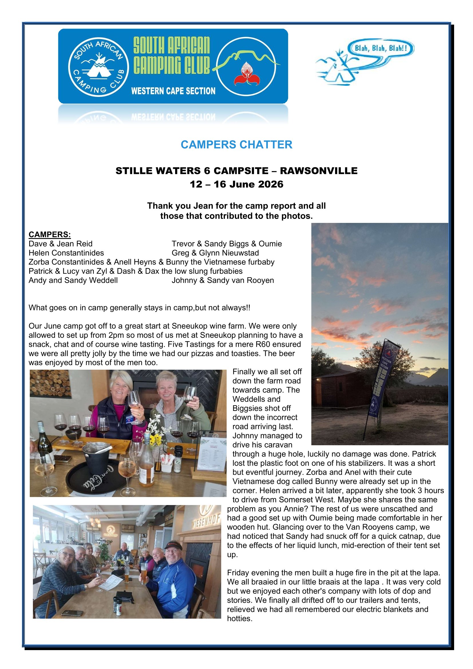 CAMPERS CHATTER - 2026-06-1
