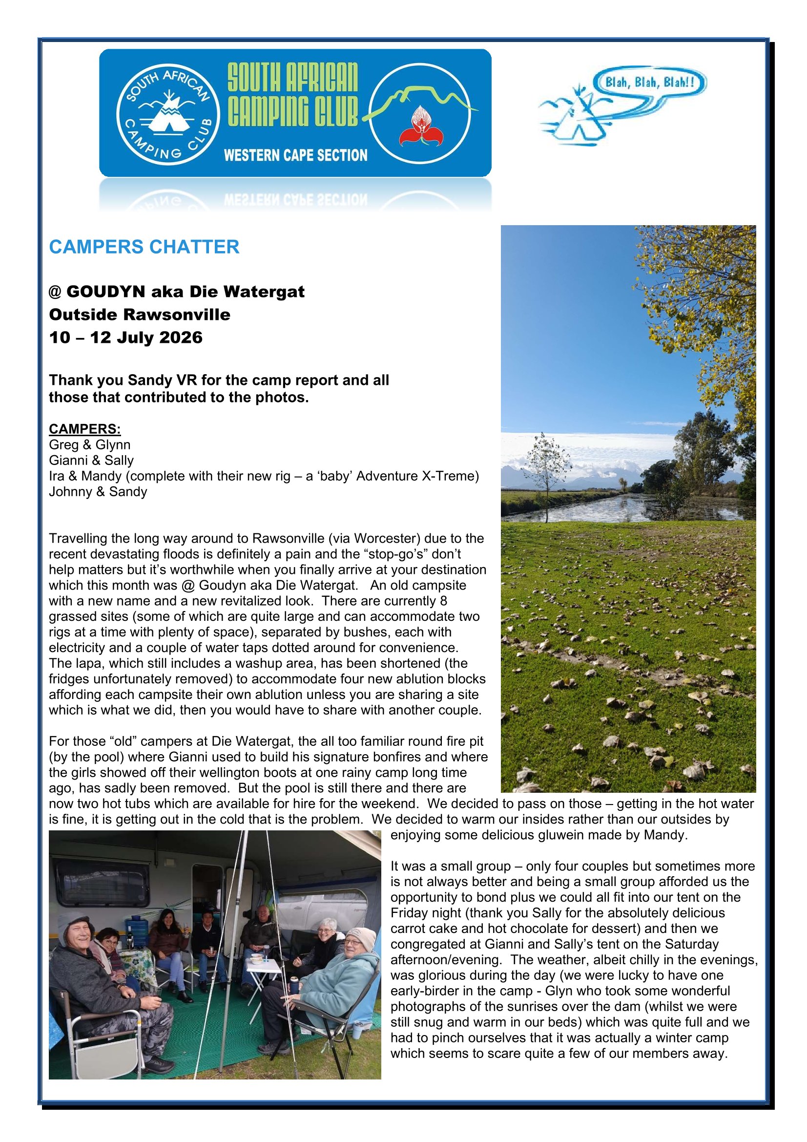 CAMPERS CHATTER - 2026-07-1